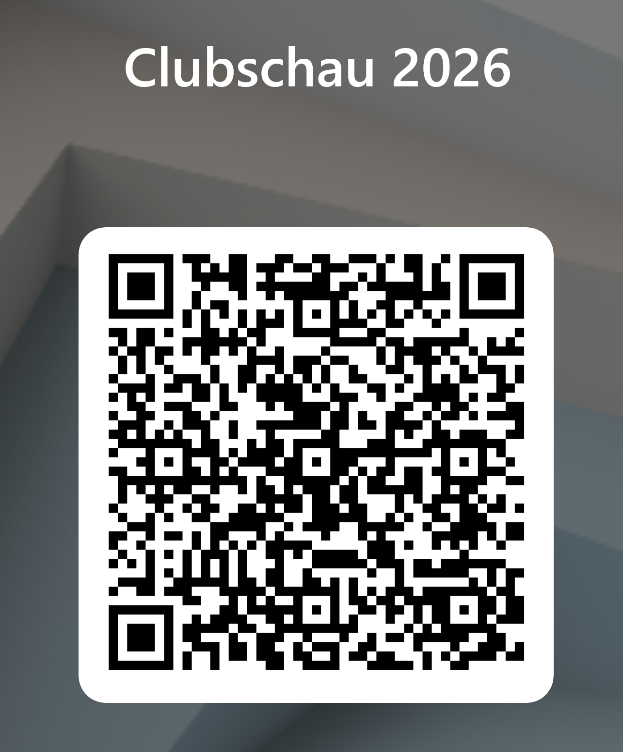QRCode für Clubschau 2026